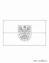 Wappen Malvorlage Bandera Brandenburgo Sachsen Brandenburg Alemania Hellokids Banderas sketch template