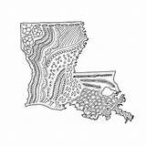 Louisiana Ink sketch template