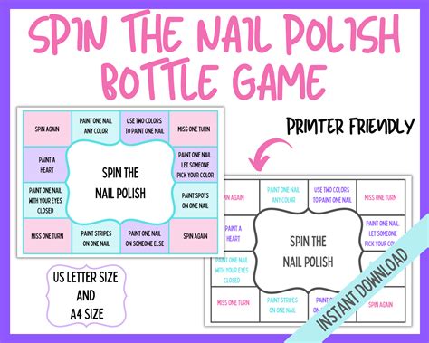 spin  nail polish game littlehaloj