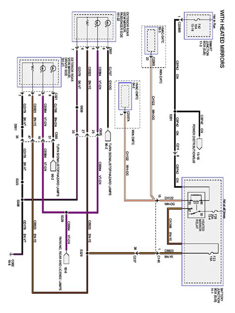 wiring diagram    mirror wiring diagram