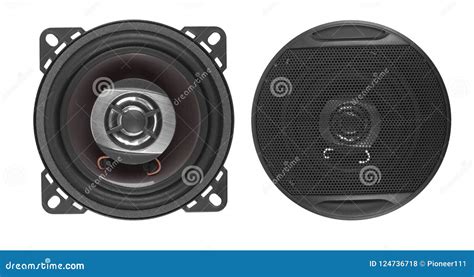 coaxial car speakers stock photo image  audio tuning