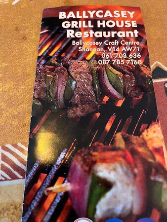 ballycasey grill house restaurant shannon restaurant reviews phone