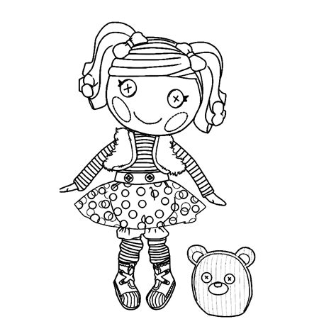 lalaloopsy coloring pages books    printable