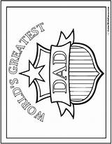 Birthday Coloring Happy Pages Daddy Printable Dad Colouring Colorwithfuzzy Grandpa Visit Pdf sketch template