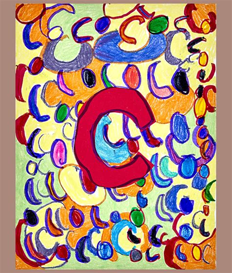 alphabet art     letter crayolacom