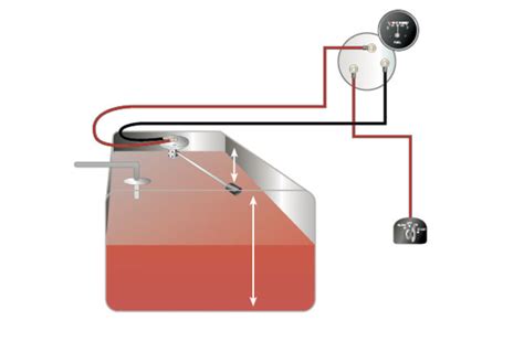 universal fuel gauge wiring diagram cadicians blog