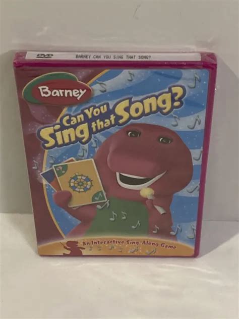 Barney Can You Sing That Song Dvd 2007 9 99 Picclick