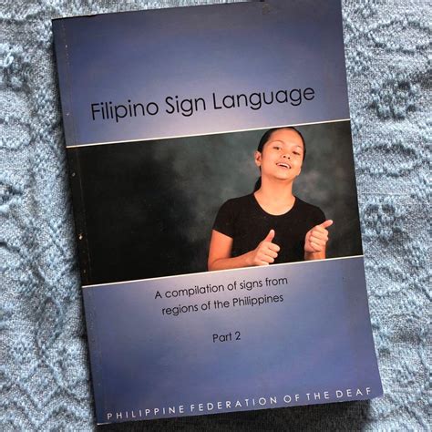 filipino sign language book hobbies toys books magazines