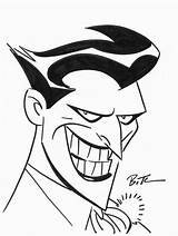 Joker Cartoon Bruce Batman Timm Drawing Sketch Comic Draw Artwork Getdrawings Arrow Green March Tag Stateoriginalart Tri sketch template