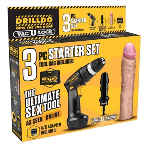 drilldo the ultimate sex tool starter kit