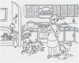 Cozinha Kitchens Utensils sketch template