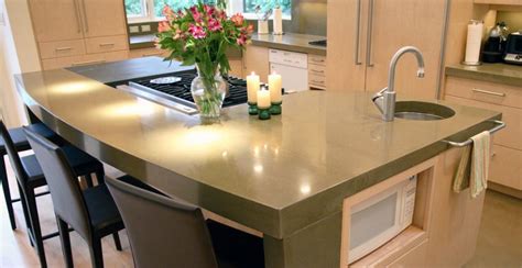 Concrete Kitchen Countertop And Island By Chris Stollery Concrete