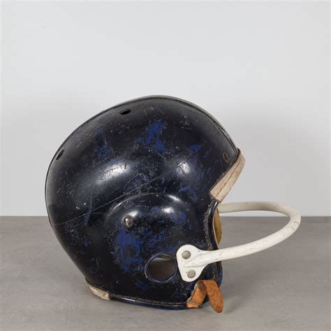 vintage football helmet   home