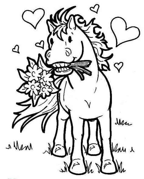 happy birthday horse coloring pages animal coloring pages horse