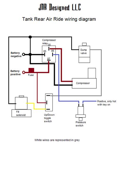 bag air suspension wiring diagram
