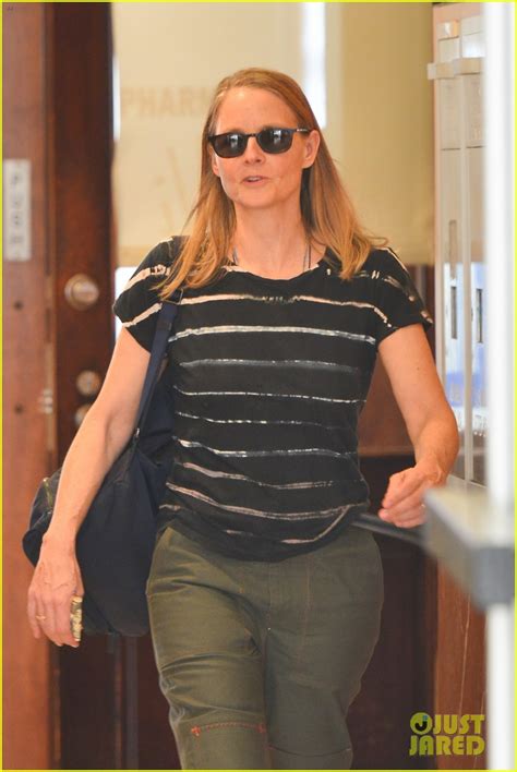 jodie foster steps out for lunch meeting in beverly hills photo