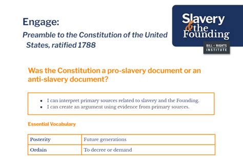 engage preamble    constitution bill  rights institute