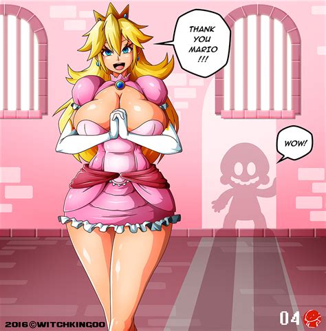 new comic p peach thanks mario available now by witchking00 on deviantart