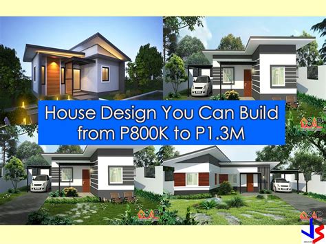 modern house plans  cost  build philippines  project documentation developed