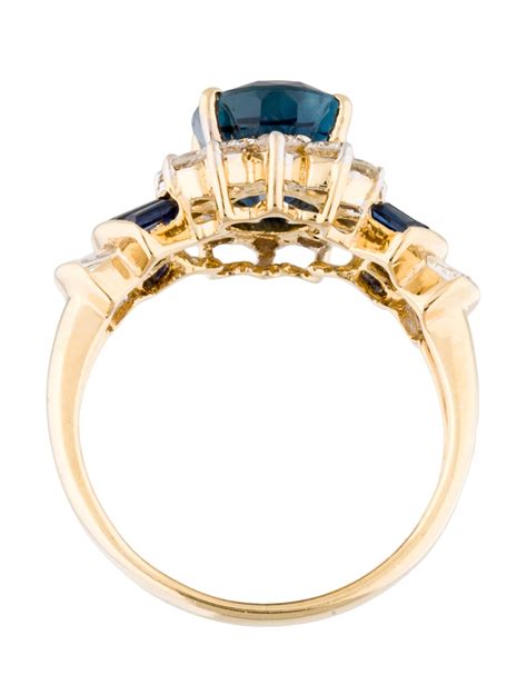 Le Vian 18K Sapphire & Diamond Tiered Ring - Rings