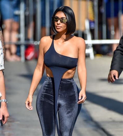 Kim Kardashian Hard Nipples