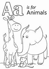 Coloring Letter Pages Animals Printable Super Paint Alphabet Letters Supercoloring Print Sheet Colouring Color Animal Sheets Toddlers Kids Printables Drawing sketch template