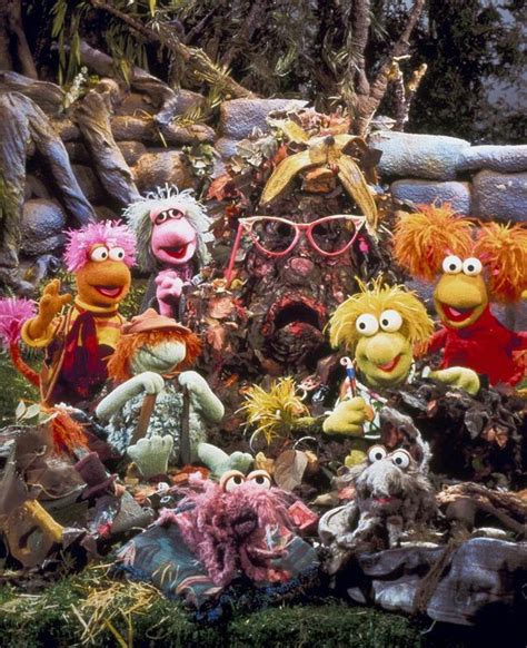 fraggle rock  coming      excited mirror