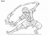 Zuko Airbender Drawingtutorials101 Improvements sketch template