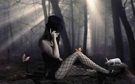 goth girl halloween wallpapers wallpaper cave