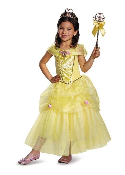 Belle Disney Girls Costume Princess Costumes