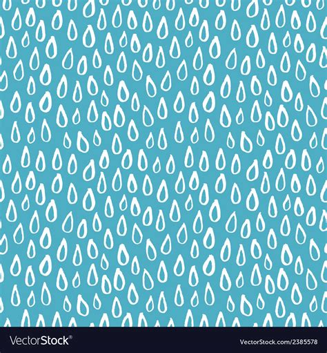 seamless pattern  raindrops royalty  vector image