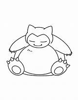 Pokemon Coloring Pages Advanced Snorlax Pikachu Picgifs Template Funny Cute Visit sketch template