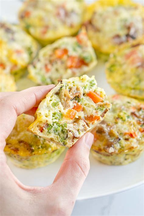 easy breakfast egg muffins delicious meets healthy