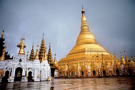 hill temples shwedagon pagoda