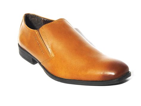 Hush Puppies Slip On Genuine Leather Tan Formal Shoes Price In India