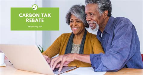 advisorsavvy carbon tax rebate