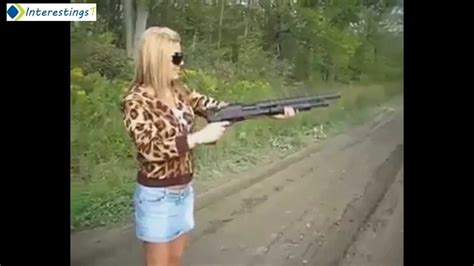 why women shouldn t use guns fail gun compilation 2014 youtube