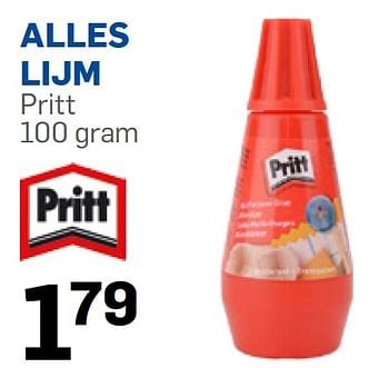 pritt alles lijm promotie bij action