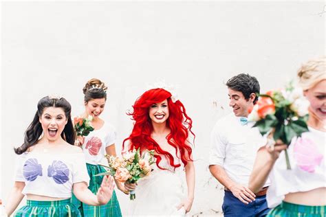 Hipster Little Mermaid Wedding Popsugar Love And Sex