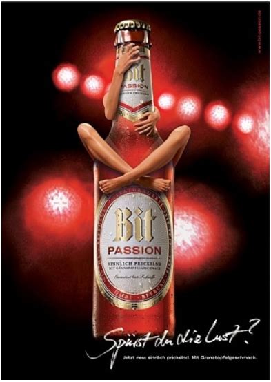 anzeigenmotiv für biermischgetränk „bit passion“ dasauge® aktuell