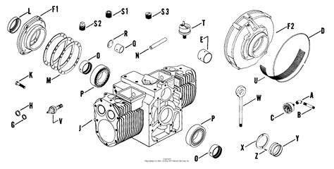 kohler   melroe  hp kw specs   parts diagram  crankcase