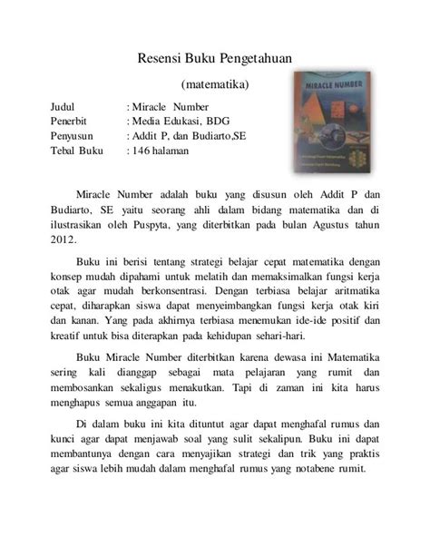 contoh penutup resensi buku pengetahuan