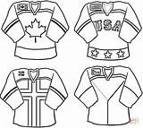 Coloring Blackhawks Nhl Uniformes Unifrom Dibujos Nacional Ausmalbild Ausdrucken Ausmalen Uniforms Kasboek Voorbeeld Canadiens Players sketch template