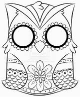 Coloring Pages Printable Skull Print Girly Animal Owl Sugar Cute Off Cat Skeleton Cool Adults Clipart Adult Color Sheets Getcolorings sketch template
