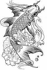 Fisch sketch template