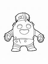 Brawl Stars Spike Coloring Pages Printable sketch template