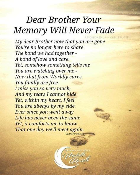 27 Loss Of Brother Ideas Grief Quotes Missing My Brother Grieving