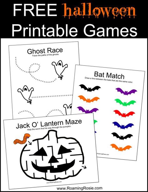halloween printable games  halloween halloween printables