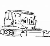 Coloring Tractor Digger Combine Pages Harvester Smiling Drawing Freightliner Print Size Color Getdrawings Getcolorings sketch template