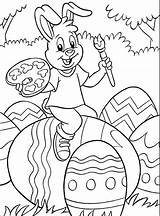 Paques Lapin Ostern Colorat Oeufs Coloriages Pagini Osterhase Oua Paste Peint Colorier Bemalt Easter Pascoa Coelho sketch template